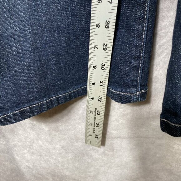 Decree Jeans Boot Cut Womens 5 Blue Dark Wash Stretch Denim Casual Juniors - Picture 11 of 12